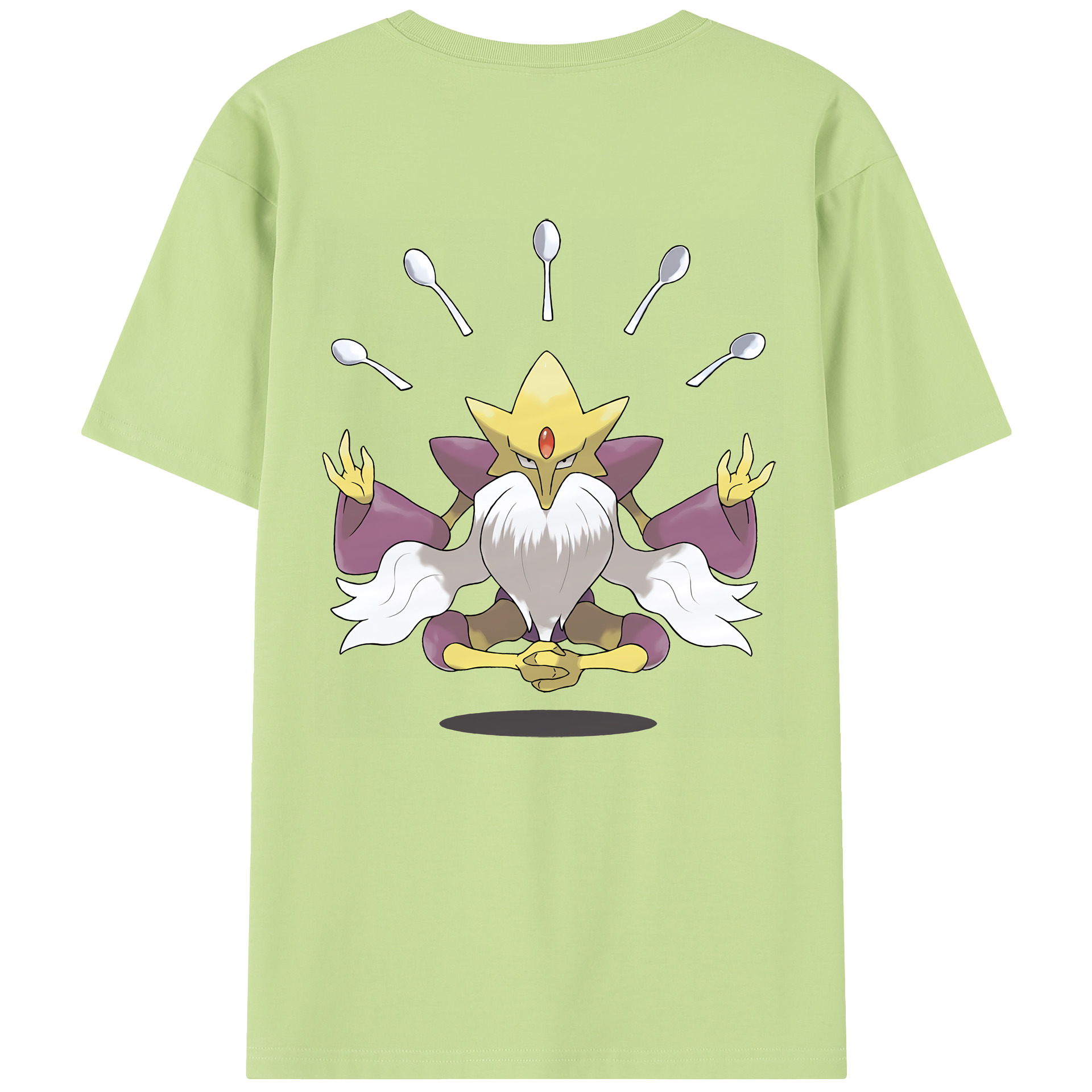 （画像用） ポケットモンスター Pokémon 綿100％半袖Tシャツ（背面プリント）